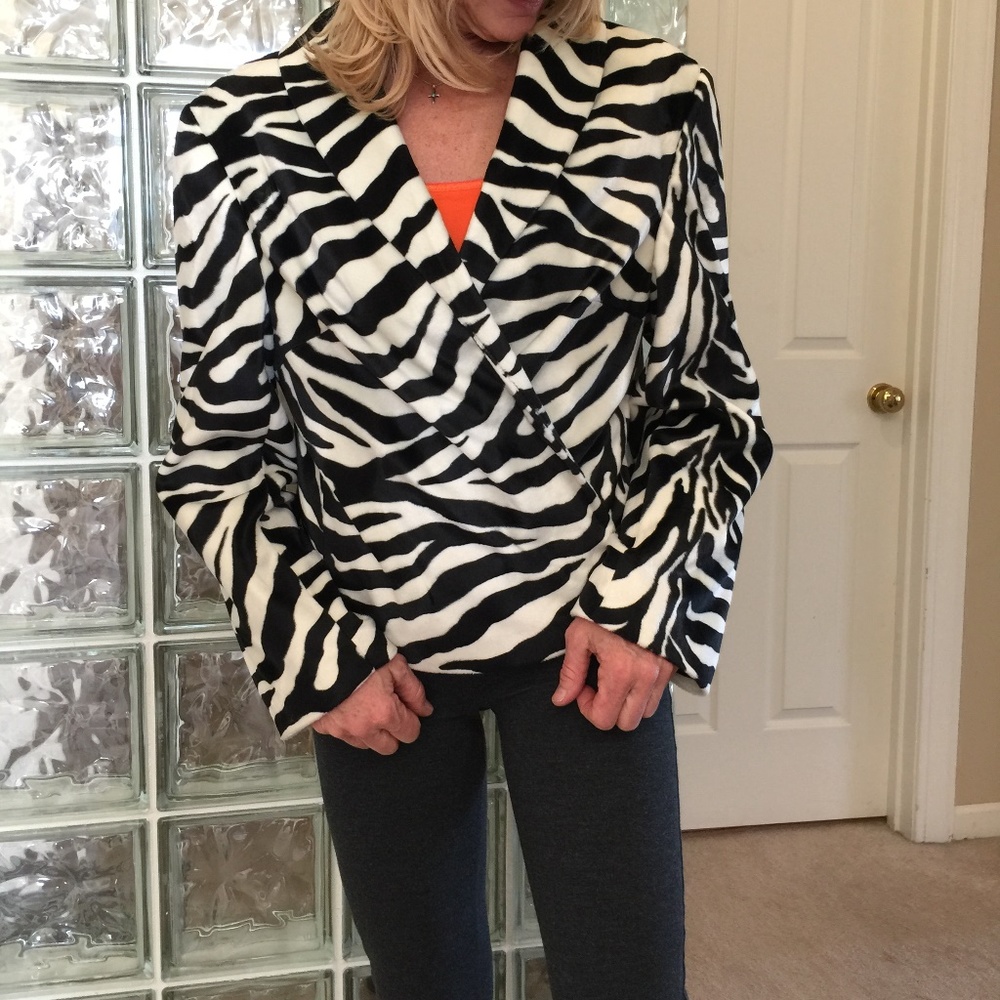 Charles Blueck Focus 2000 Animal print jacket